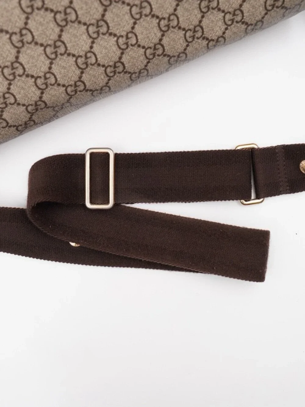 CO27 💟 Gucci GG Monogram Messenger Diaper